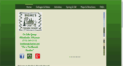 Desktop Screenshot of brekkesresort.com